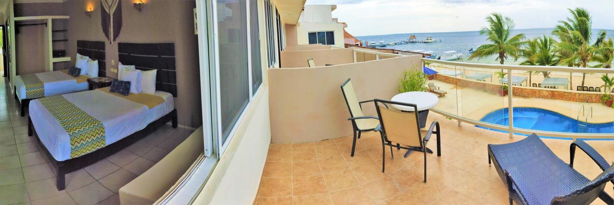 Hacienda Morelos Beachfront Hotel Puerto Morelos Luaran gambar