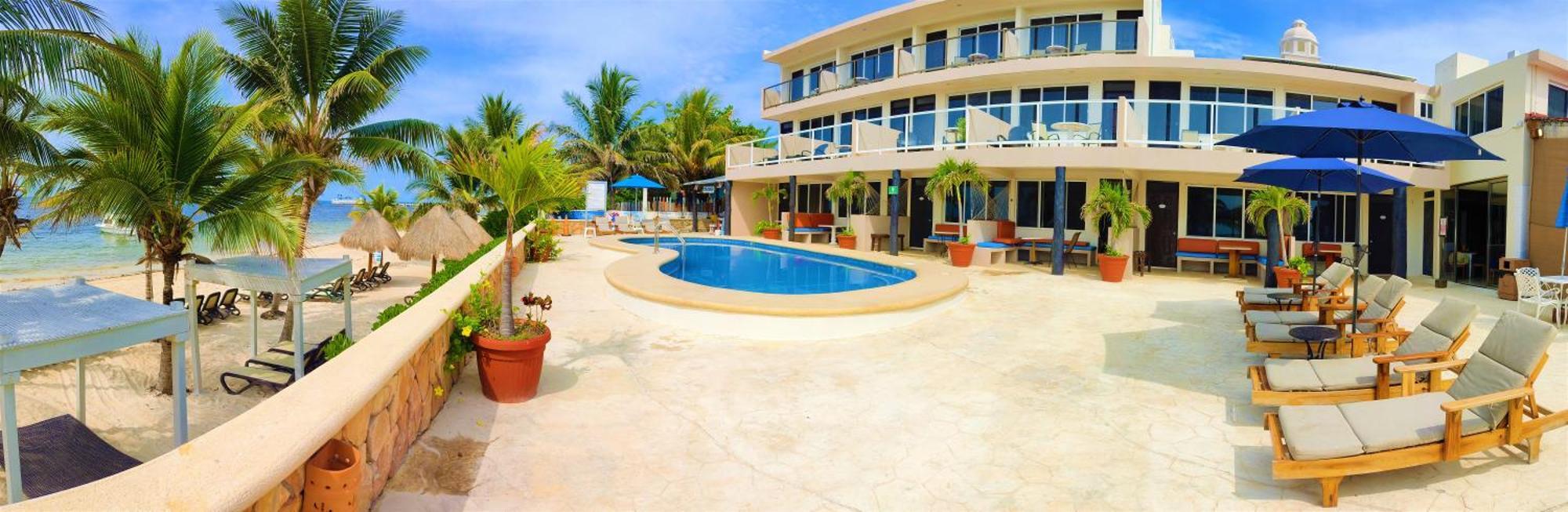 Hacienda Morelos Beachfront Hotel Puerto Morelos Luaran gambar
